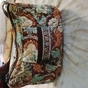 VERA BRADLEY BAG, SHOULDER STRAP OR CARRY, ZIPPER POCKET ON FRONT